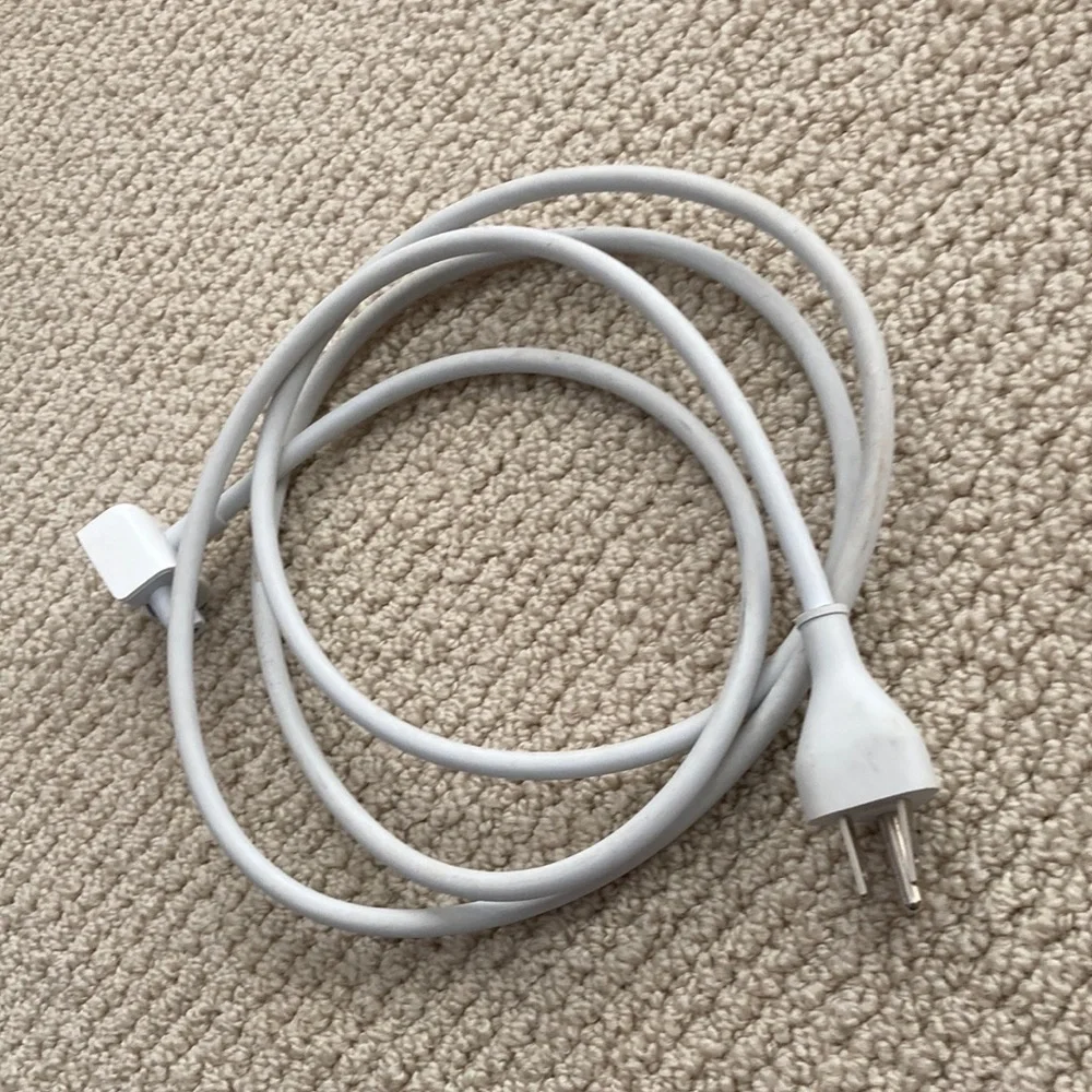 Apple Mac MacBook Air Power Adapter Charger Extension Cord Cable Extender EUC